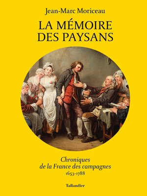 cover image of La mémoire des paysans